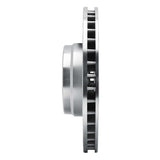 R1 Concepts 1995-2001 BMW 750iL Front Right Drilled & Slotted Silver Brake Rotor by R1 Concepts 631-31040R