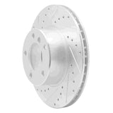R1 Concepts 1996-2003 BMW 525i (USA/Canada) Front Left Drilled & Slotted Silver Brake Rotor by R1 Concepts 631-31043L