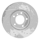R1 Concepts 1996-2003 BMW 525i (USA/Canada) Front Left Drilled & Slotted Silver Brake Rotor by R1 Concepts 631-31043L