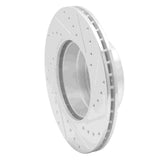 R1 Concepts 1996-2003 BMW 525i (USA/Canada) Front Left Drilled & Slotted Silver Brake Rotor by R1 Concepts 631-31043L