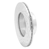 R1 Concepts 1996-2003 BMW 525i (USA/Canada) Front Right Drilled & Slotted Silver Brake Rotor by R1 Concepts 631-31043R