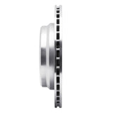 R1 Concepts 1996-2003 BMW 528i Rear Left Drilled & Slotted Silver Brake Rotor by R1 Concepts 631-31044L
