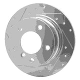 R1 Concepts 1996-2002 BMW Z3 Rear Left Drilled & Slotted Silver Brake Rotor by R1 Concepts 631-31045L