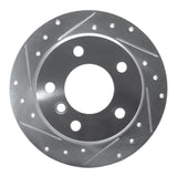 R1 Concepts 1996-2002 BMW Z3 Rear Left Drilled & Slotted Silver Brake Rotor by R1 Concepts 631-31045L