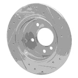 R1 Concepts 1996-2002 BMW Z3 Rear Left Drilled & Slotted Silver Brake Rotor by R1 Concepts 631-31045L
