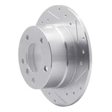 R1 Concepts 1996-2002 BMW Z3 Rear Right Drilled & Slotted Silver Brake Rotor by R1 Concepts 631-31045R