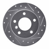 R1 Concepts 1996-2002 BMW Z3 Rear Right Drilled & Slotted Silver Brake Rotor by R1 Concepts 631-31045R