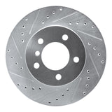 R1 Concepts 1999-2008 BMW 325ix Front Left Drilled & Slotted Silver Brake Rotor by R1 Concepts 631-31046L