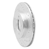 R1 Concepts 1999-2008 BMW Z3 Front Right Drilled & Slotted Silver Brake Rotor by R1 Concepts 631-31046R