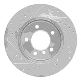 R1 Concepts 1999-2008 BMW Z3 Front Right Drilled & Slotted Silver Brake Rotor by R1 Concepts 631-31046R