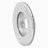 R1 Concepts 1999-2008 BMW Z3 Front Right Drilled & Slotted Silver Brake Rotor by R1 Concepts 631-31046R