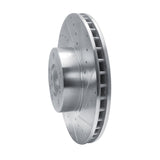 R1 Concepts 2000-2003 BMW 530i Front Right Drilled & Slotted Silver Brake Rotor by R1 Concepts 631-31051R