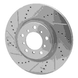 R1 Concepts 2001-2006 BMW M3 Right Front Drilled & Slotted Silver Brake Rotor by R1 Concepts 631-31055D