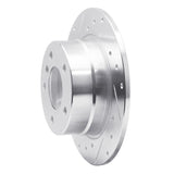 Dynamic Friction 2003-2006 BMW Z4 Rear Left Drilled & Slotted Silver Brake Rotor by Dynamic Friction Company 631-31060L