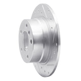 Dynamic Friction 2003-2006 BMW Z4 Rear Right Drilled & Slotted Silver Brake Rotor by Dynamic Friction Company 631-31060R
