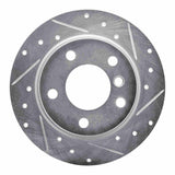 Dynamic Friction 2003-2006 BMW Z4 Rear Right Drilled & Slotted Silver Brake Rotor by Dynamic Friction Company 631-31060R