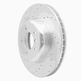 Dynamic Friction 2004-2010 BMW 550i Front Left Drilled & Slotted Silver Brake Rotor by Dynamic Friction Company 631-31063L