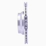 Dynamic Friction 2006-2012 BMW X1 (USA/Canada) Front Left Drilled & Slotted Silver Brake Rotor by Dynamic Friction Company 631-31069L