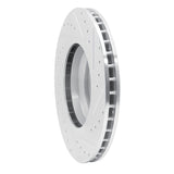 Dynamic Friction 2007-2015 BMW 335xi Front Left Drilled & Slotted Silver Brake Rotor by Dynamic Friction Company 631-31082L
