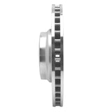 Dynamic Friction 2007-2008 BMW Alpina B7 Front Left Drilled & Slotted Silver Brake Rotor by Dynamic Friction Company 631-31083L