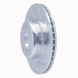 Dynamic Friction 2006-2013 BMW 135i Front Right Drilled & Slotted Silver Brake Rotor by Dynamic Friction Company 631-31085R