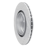 Dynamic Friction 2009-2019 BMW 750i xDrive Rear Right Drilled & Slotted Silver Brake Rotor by Dynamic Friction Company 631-31095R
