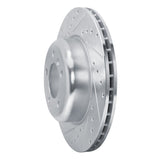 Dynamic Friction 2009-2016 BMW Z4 Front Left Drilled & Slotted Silver Brake Rotor by Dynamic Friction Company 631-31096L