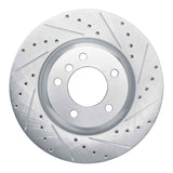 Dynamic Friction 2009-2016 BMW Z4 Front Right Drilled & Slotted Silver Brake Rotor by Dynamic Friction Company 631-31096R