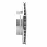 Dynamic Friction 2006-2021 BMW 328i Rear Left Drilled & Slotted Silver Brake Rotor by Dynamic Friction Company 631-31111L