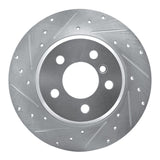 R1 Concepts 2000-2006 BMW X5 Front Left Drilled & Slotted Silver Brake Rotor by R1 Concepts 631-31135L