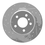 R1 Concepts 2000-2006 BMW X5 Rear Left Drilled & Slotted Silver Brake Rotor by R1 Concepts 631-31136L