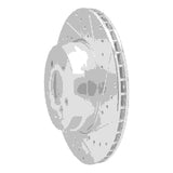 Dynamic Friction 2007-2019 BMW X5 Rear Right Drilled & Slotted Silver Brake Rotor by Dynamic Friction Company 631-31141R