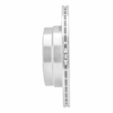 Dynamic Friction 2007-2019 BMW X6 Rear Right Drilled & Slotted Silver Brake Rotor by Dynamic Friction Company 631-31143R