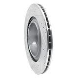 Dynamic Friction 2010-2014 BMW X5 Rear Right Drilled & Slotted Silver Brake Rotor by Dynamic Friction Company 631-31148R