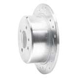 R1 Concepts 1988-1990 BMW 325ix Rear Left Drilled & Slotted Silver Brake Rotor by R1 Concepts 631-31161L