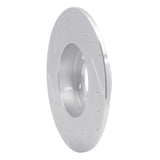 Dynamic Friction 2013-2016 MINI Cooper Countryman Rear Right Drilled & Slotted Silver Brake Rotor by Dynamic Friction Company 631-32012R