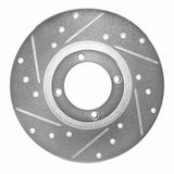 R1 Concepts 1976-1984 Buick Opel Front Left Drilled & Slotted Silver Brake Rotor by R1 Concepts 631-37000L