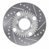 R1 Concepts 1983-1989 Isuzu Impulse Front Left Drilled & Slotted Silver Brake Rotor by R1 Concepts 631-37001L