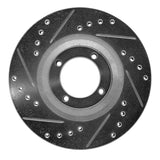 R1 Concepts 1983-1989 Isuzu Impulse Front Left Drilled & Slotted Silver Brake Rotor by R1 Concepts 631-37001L
