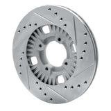 R1 Concepts 1983-1989 Isuzu Impulse Front Left Drilled & Slotted Silver Brake Rotor by R1 Concepts 631-37001L