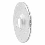 R1 Concepts 1983-1989 Isuzu Impulse Front Right Drilled & Slotted Silver Brake Rotor by R1 Concepts 631-37001R
