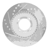 R1 Concepts 1983-1989 Isuzu Impulse Front Right Drilled & Slotted Silver Brake Rotor by R1 Concepts 631-37001R