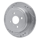 R1 Concepts 1983-1989 Isuzu Impulse Rear Left Drilled & Slotted Silver Brake Rotor by R1 Concepts 631-37002L
