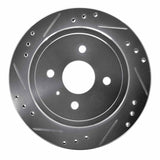 R1 Concepts 1983-1989 Isuzu Impulse Rear Left Drilled & Slotted Silver Brake Rotor by R1 Concepts 631-37002L