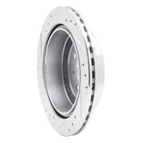 R1 Concepts 1983-1989 Isuzu Impulse Rear Right Drilled & Slotted Silver Brake Rotor by R1 Concepts 631-37002R