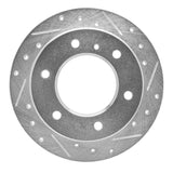 R1 Concepts 1988-1995 Isuzu Amigo Rear Right Drilled & Slotted Silver Brake Rotor by R1 Concepts 631-37005R