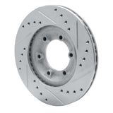R1 Concepts 1984-1987 Isuzu Trooper Front Left Drilled & Slotted Silver Brake Rotor by R1 Concepts 631-37006L