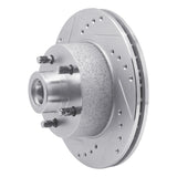 R1 Concepts 1973-1989 Chrysler Town & Country Front Left Drilled & Slotted Silver Brake Rotor by R1 Concepts 631-39000L