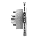 R1 Concepts 1973-1989 Chrysler Town & Country Front Left Drilled & Slotted Silver Brake Rotor by R1 Concepts 631-39000L