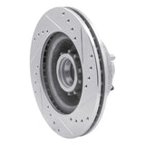 R1 Concepts 1973-1989 Chrysler Town & Country Front Left Drilled & Slotted Silver Brake Rotor by R1 Concepts 631-39000L